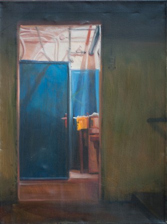 Pince 80x60cm olaj vászon